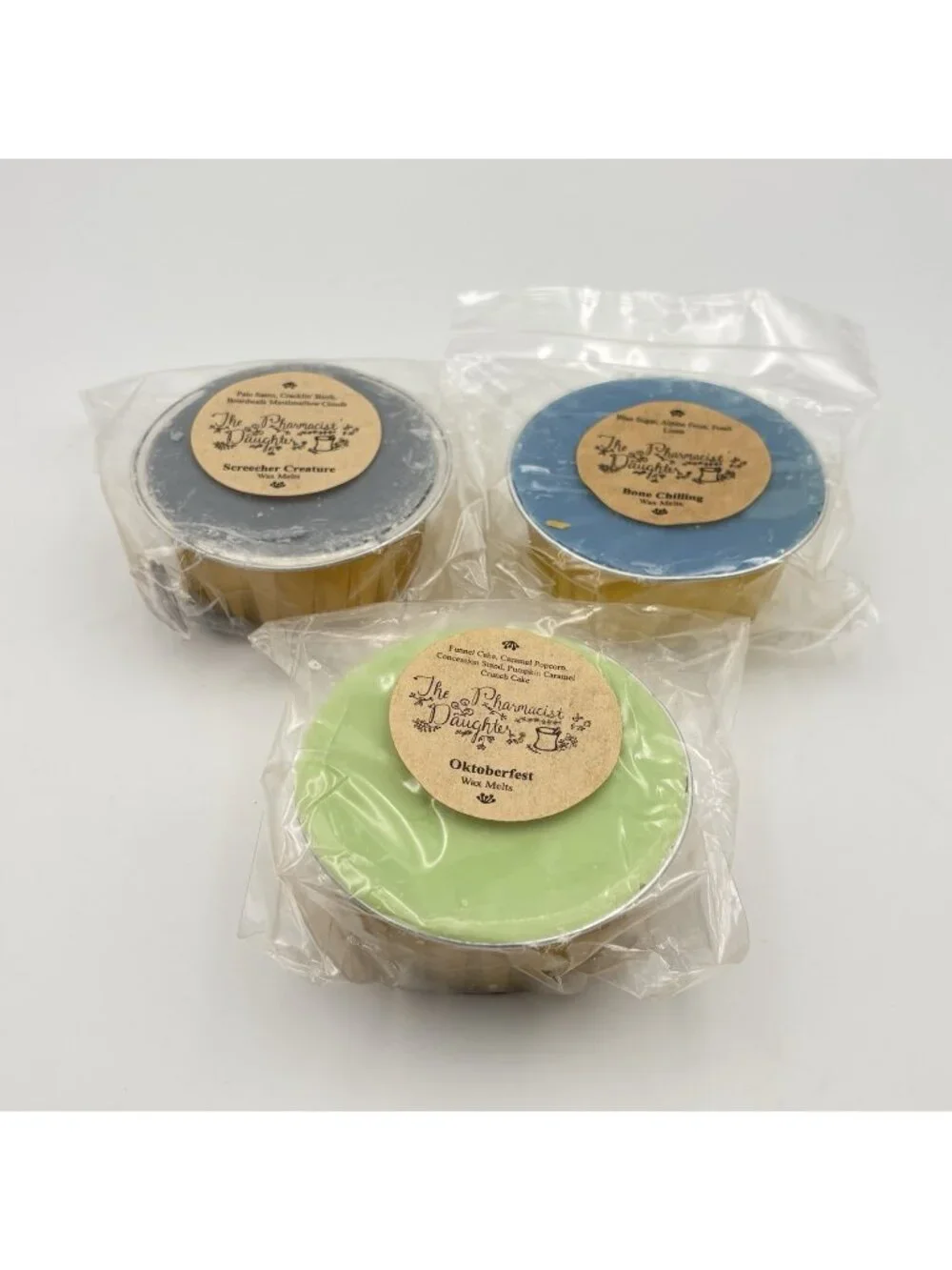 The Pharmacist’s Daughter Vendor Wax Melts 3 Pack Soufflés Halloween Fall Scents